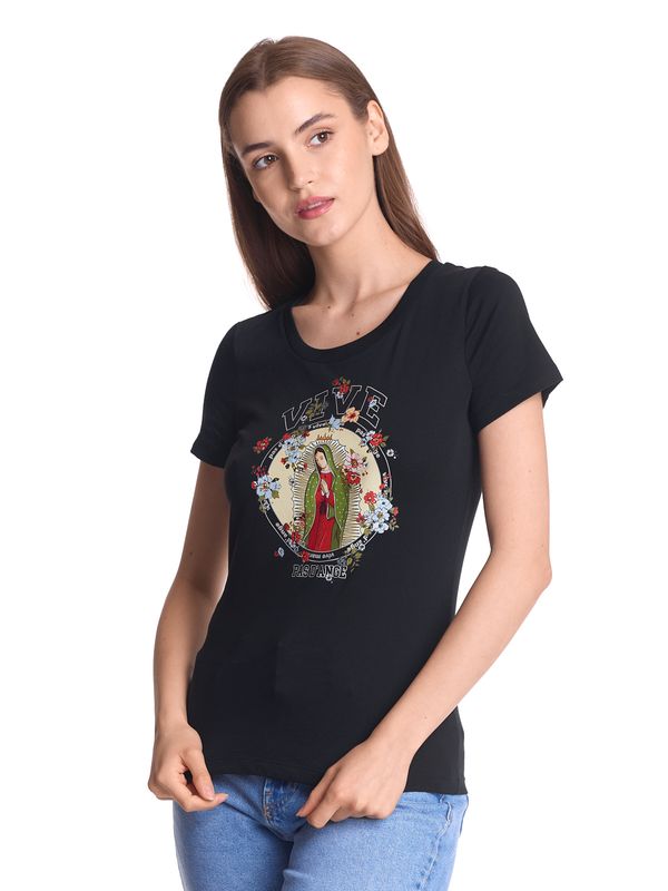 Nastrovje Potsdam Vive Maria College Maria Damen T-Shirt schwarz Kauf eins, bekomm eins gratis