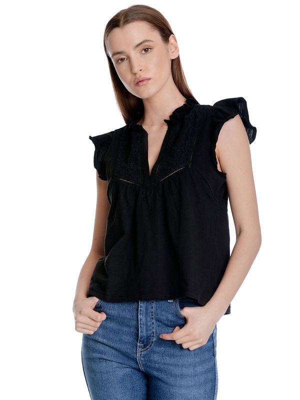 Nastrovje Potsdam Vive Maria Summer Day Damen Shirtbluse schwarz Super Sparpreis