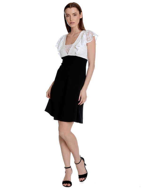 Nastrovje Potsdam Vive Maria Lovely Party Damen A-Linien-Kleid creme allover/schwarz Wochenangebot