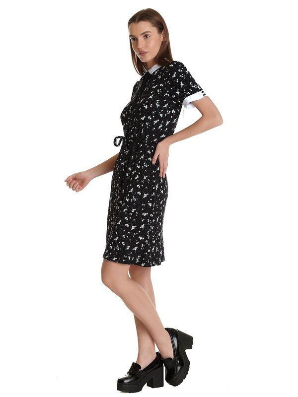 Nastrovje Potsdam Vive Maria Ma Valérie Damen A-Linien-Kleid schwarz allover Letzter Tag