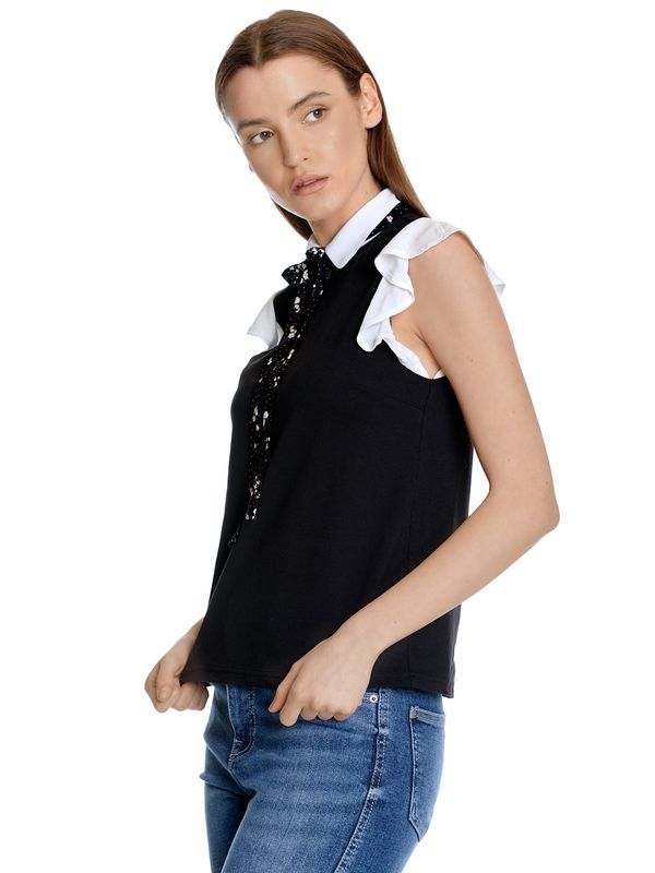 Nastrovje Potsdam Vive Maria Chère Camille Damen Blusenshirt schwarz Zeitbegrenzte Promotion