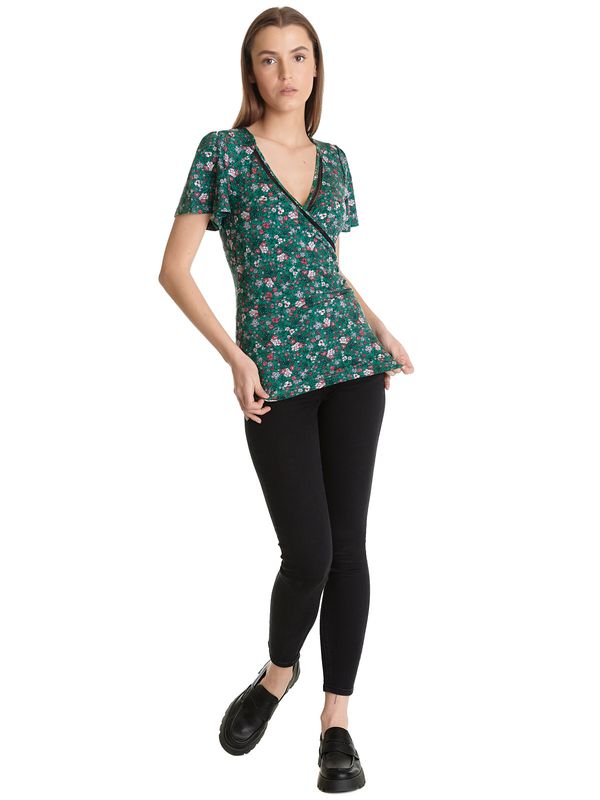 Nastrovje Potsdam Vive Maria Garden Of Eden Damen T-Shirt grün allover Nur für heute