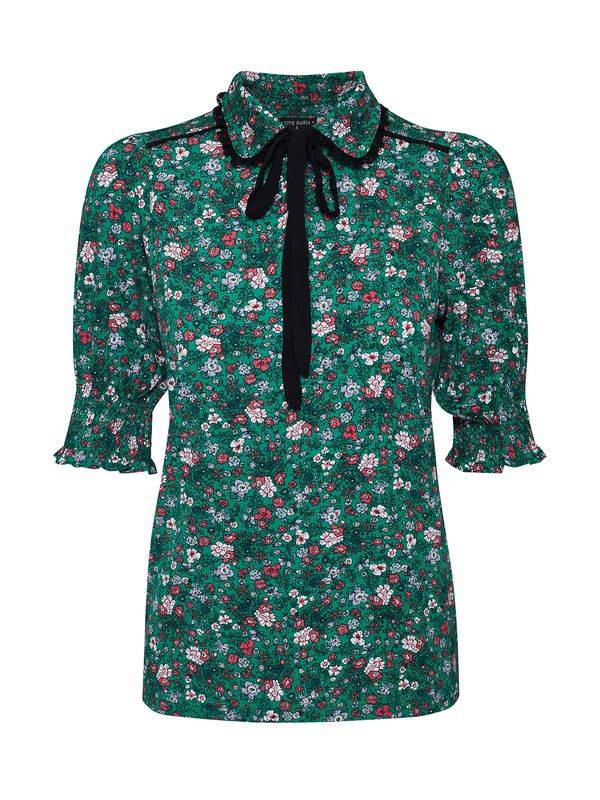 Nastrovje Potsdam Vive Maria Garden Of Eden Damen Shirtbluse grün allover Sonderangebot der Fabrik