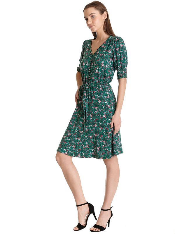 Nastrovje Potsdam Vive Maria My Lovely Garden Damen A-Linien-Kleid grün allover Vierteljährliche Förderung