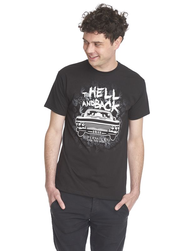 Nastrovje Potsdam Supernatural To Hell Herren T-Shirt schwarz Riesige Rabatte