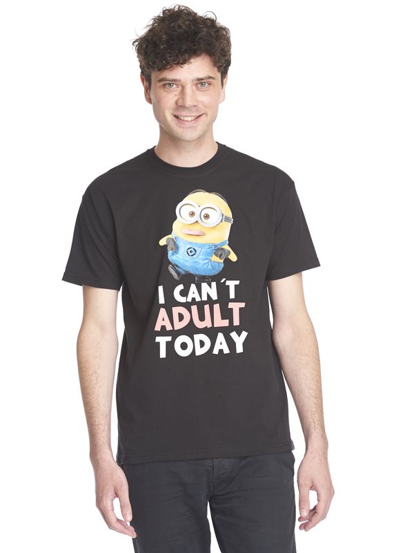 Nastrovje Potsdam Minions Adult Herren T-Shirt schwarz 50% Rabatt mit kostenlosem Versand