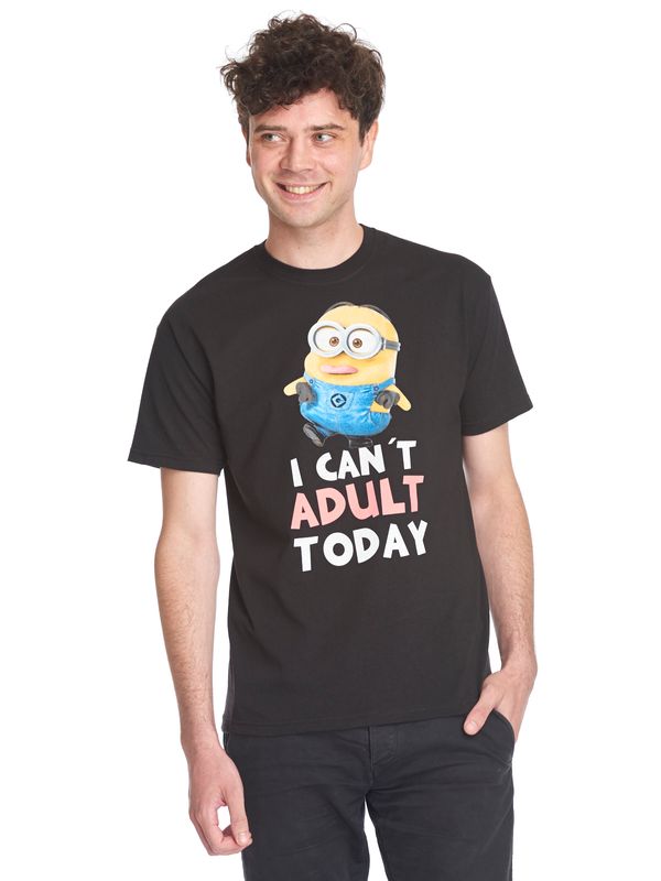 Nastrovje Potsdam Minions Adult Herren T-Shirt schwarz 50% Rabatt mit kostenlosem Versand