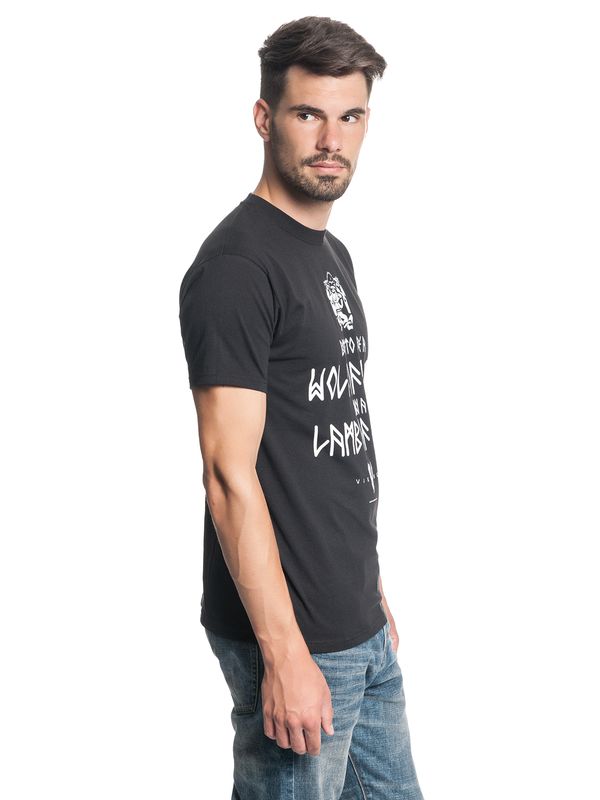 Nastrovje Potsdam Vikings Wolf Of Odin Herren T-Shirt schwarz Clearance-Verkauf