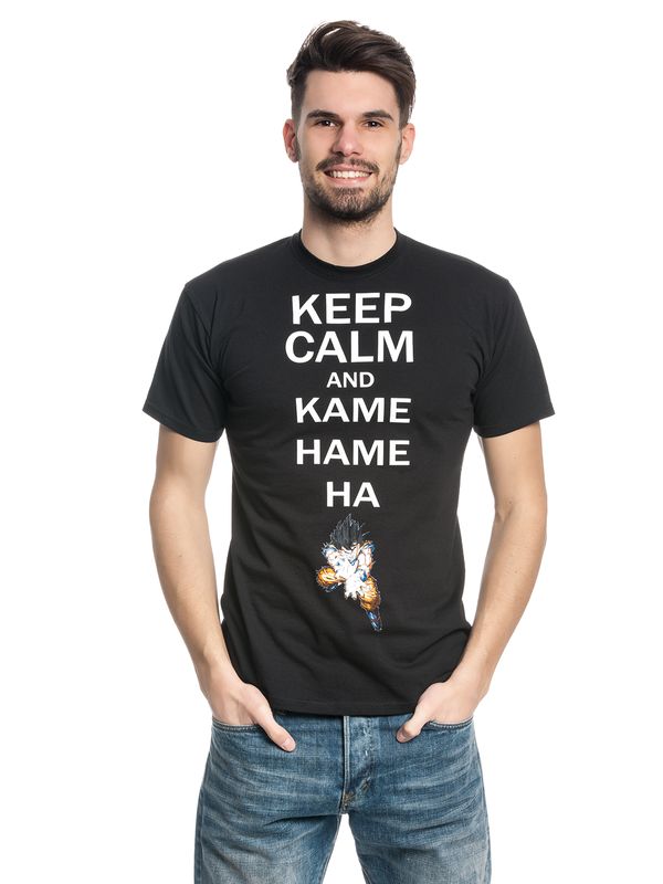 Nastrovje Potsdam Dragon Ball Z Keep Calm And Kamehameha Männer T-Shirt zollfrei