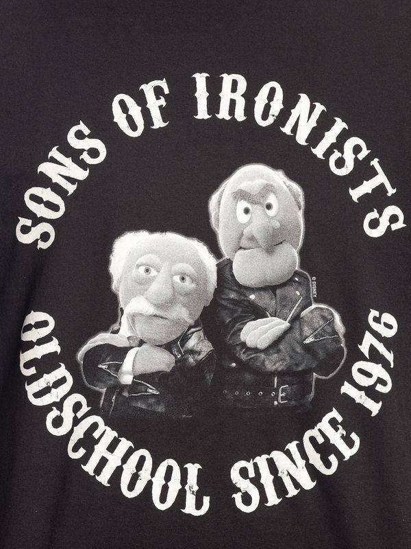 Nastrovje Potsdam The Muppets Waldorf & Statler Herren T-Shirt schwarz 2025