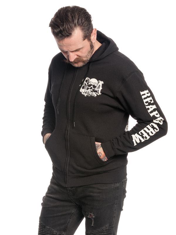 Nastrovje Potsdam Sons of Anarchy Reaper Crew Herren Kapuzensweatjacke schwarz Online