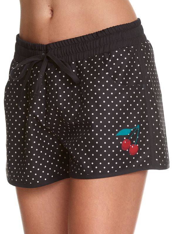 Nastrovje Potsdam Pussy Deluxe Minimal Dots Damen Boardshorts schwarz allover Exklusivangebot