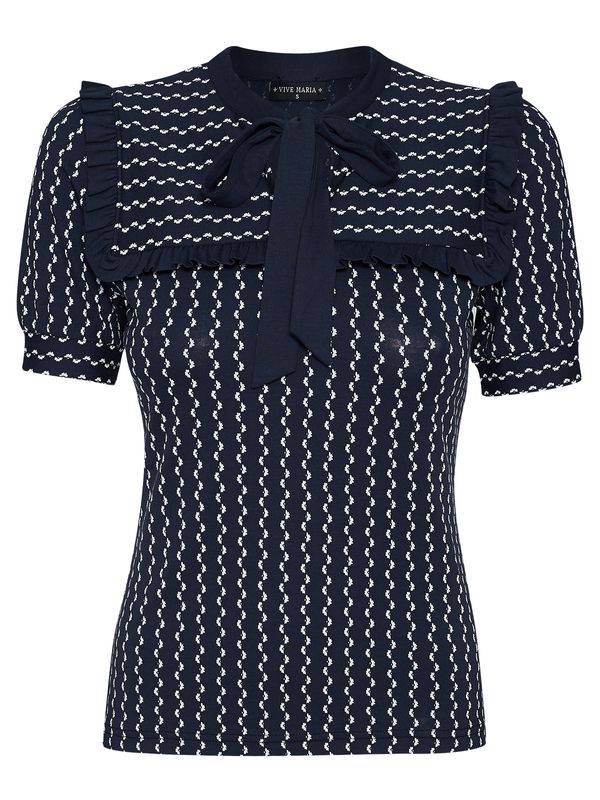 Nastrovje Potsdam Vive Maria Romantic Sailor Damen Blusenshirt blau allover Exklusive Angebote