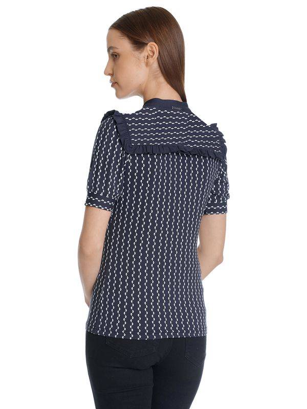Nastrovje Potsdam Vive Maria Romantic Sailor Damen Blusenshirt blau allover Exklusive Angebote