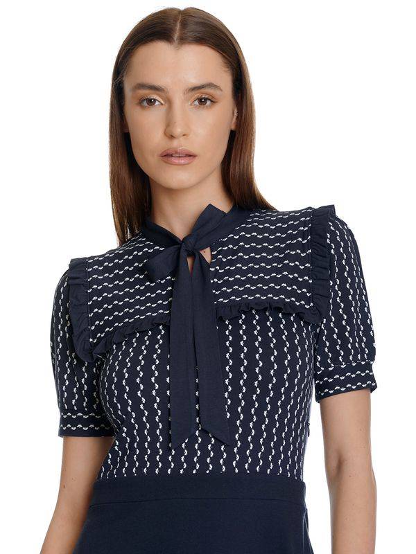 Nastrovje Potsdam Vive Maria Romantic Sailor Damen A-Linien-Kleid blau allover Große Rabatte