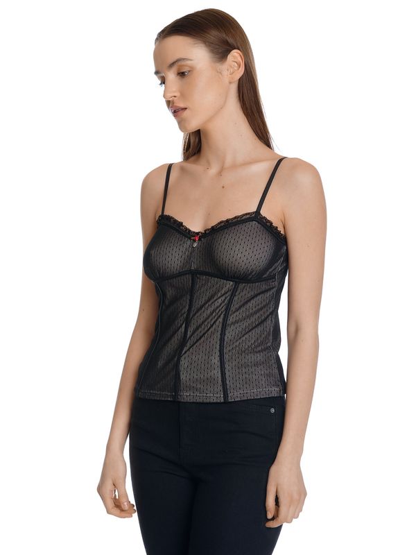 Nastrovje Potsdam Vive Maria Sweet Boudoir Damen Trägertop schwarz Räumungsverkauf