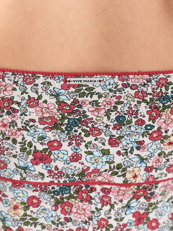 Nastrovje Potsdam Vive Maria French Flower Damen Wäscheset: Top mit Panty creme/allover Kostenlose Rückgabe