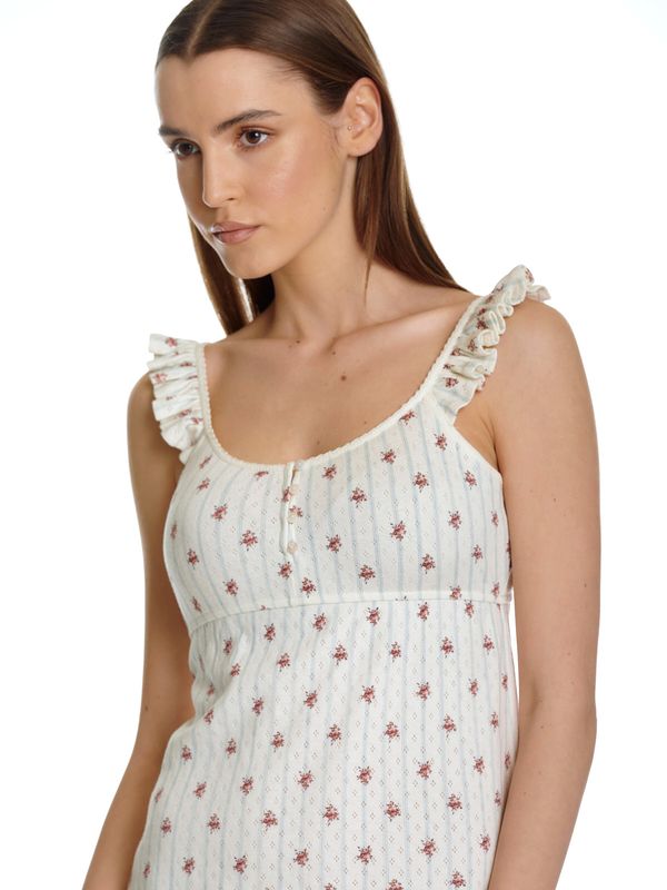 Nastrovje Potsdam Vive Maria Petite Fleur Damen Negligée creme/allover Begrenzte Freigabe