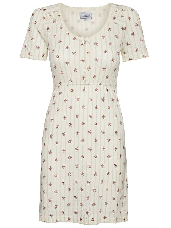 Nastrovje Potsdam Vive Maria Petite Fleur Damen Nachthemd creme/allover Letzte 3 Tage