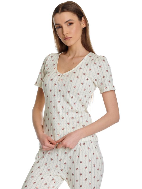 Nastrovje Potsdam Vive Maria Petite Fleur Damen Pyjama creme/allover JETZT KAUFEN