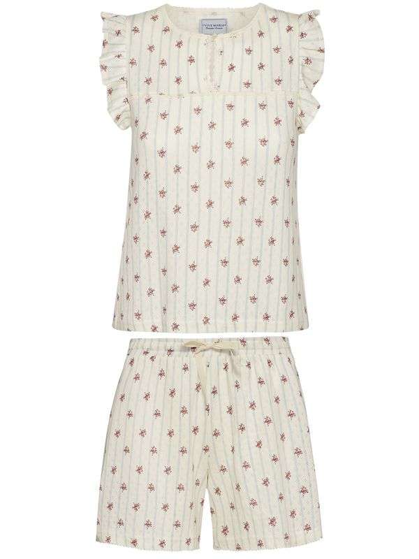 Nastrovje Potsdam Vive Maria Fleur De Nuit Damen Pyjama creme/allover Neueste Stile
