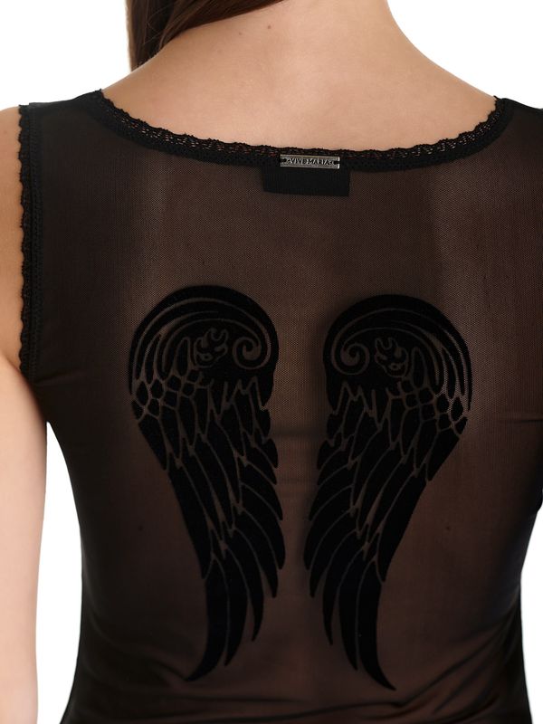 Nastrovje Potsdam Vive Maria Flying Girl Damen Wäscheset: Top mit Panty schwarz Letzte 2 Tage
