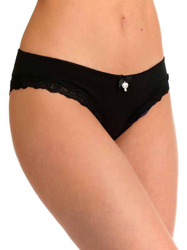 Nastrovje Potsdam Pussy Deluxe 3er Set Damen Slip-Set schwarz allover Bis zu 50% Rabatt