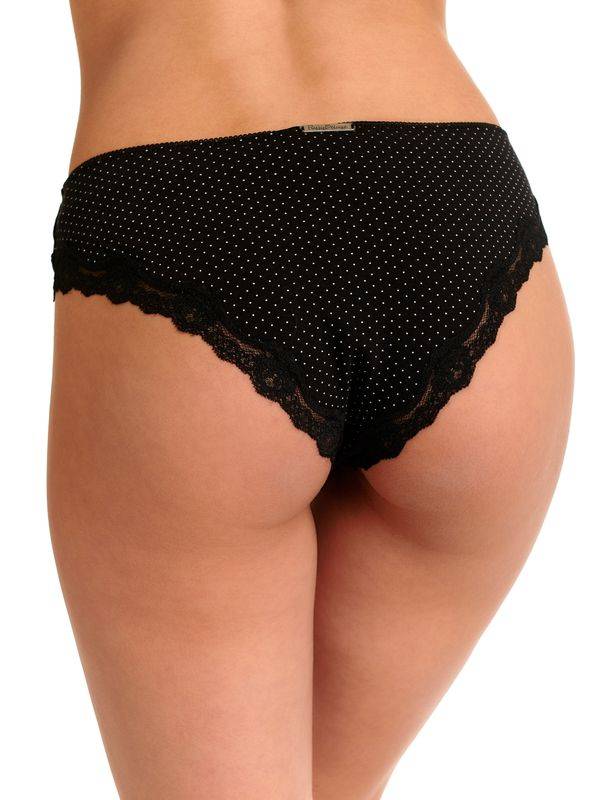 Nastrovje Potsdam Pussy Deluxe 3er Set Damen Slip-Set schwarz allover Bis zu 50% Rabatt