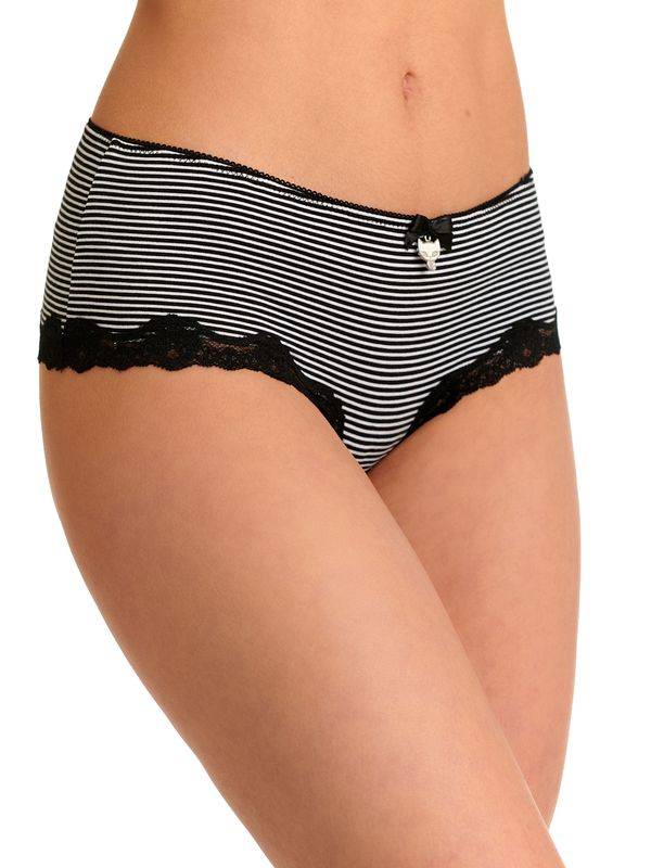 Nastrovje Potsdam Pussy Deluxe 3er Set Damen Hipster-Set schwarz allover Bis zu 60% Rabatt