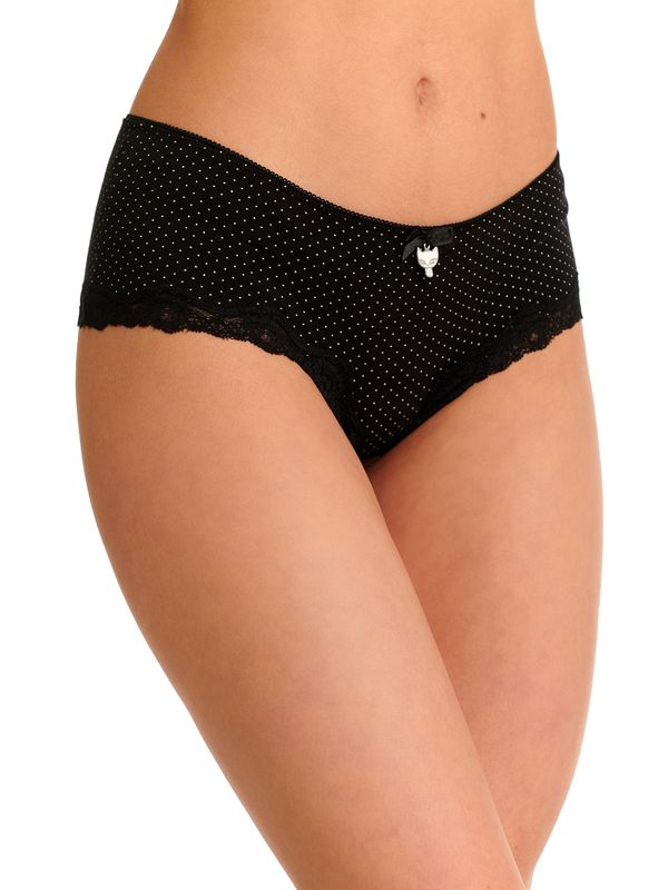 Nastrovje Potsdam Pussy Deluxe 3er Set Damen Hipster-Set schwarz allover Bis zu 60% Rabatt