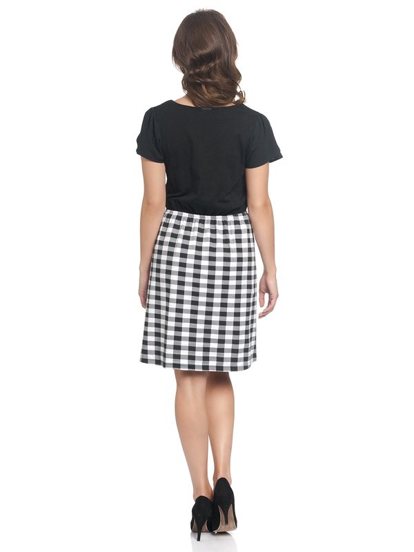 Nastrovje Potsdam Pussy Deluxe Vichy Fantasy Dress schwarz/allover Speichern exportieren