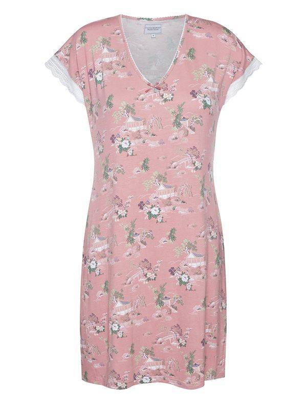 Nastrovje Potsdam Vive Maria Teahouse Rose Damen Nachthemd lightpink allover Hotsell