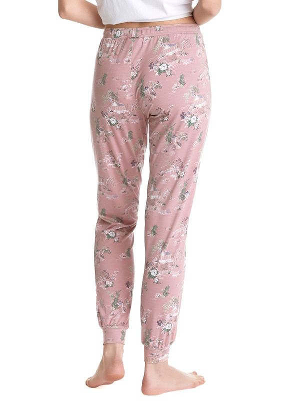 Nastrovje Potsdam Vive Maria Chinese Teahouse Damen Schlafhose lightpink allover im Angebot