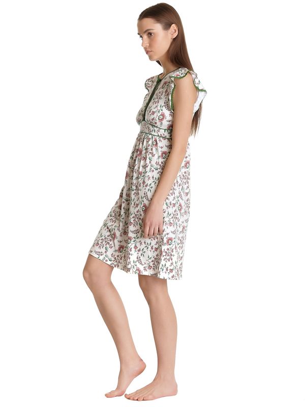 Nastrovje Potsdam Vive Maria Hidden Garden Damen Nachthemd creme/allover Fabrikpreis