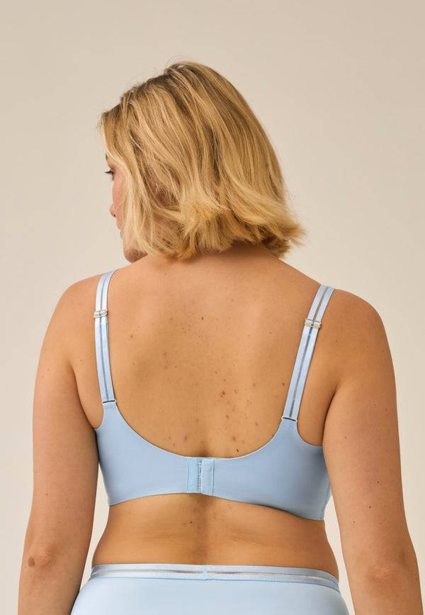 Naturana Softer Wohlfühl-BH mit Mesh-Details - Swimming Pool Kostenlose Rückgabe