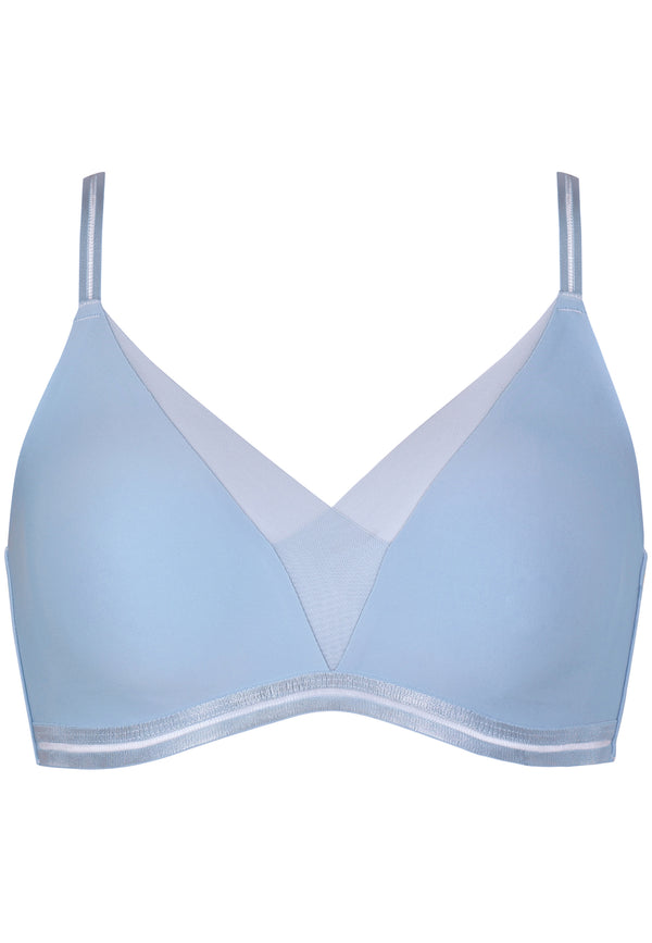 Naturana Softer Wohlfühl-BH mit Mesh-Details - Swimming Pool Kostenlose Rückgabe