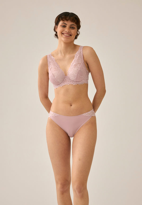 Naturana Bügel-BH aus Spitze - Pink Rose JETZT KAUFEN