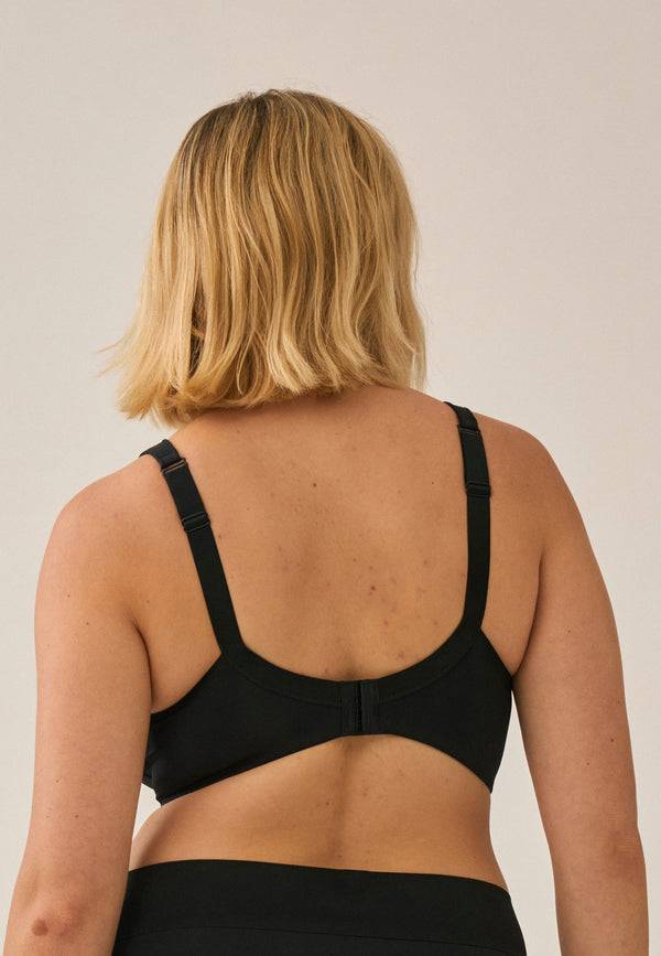 Naturana Bügelloser Soft-BH mit Schale - Schwarz Zeitbegrenzte Promotion