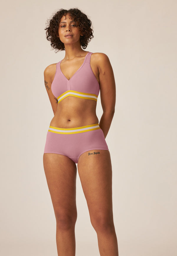 Naturana Athleisure Soft-BH - Smoked Orchid Nur für heute