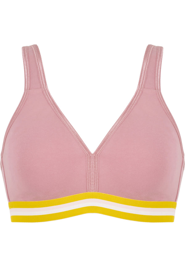 Naturana Athleisure Soft-BH - Smoked Orchid Nur für heute