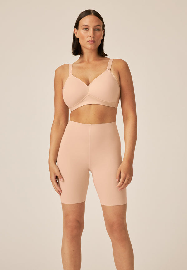 Naturana Baumwoll-Radlershort Cleancut - Light Beige Online