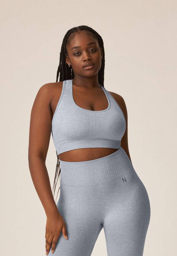 Naturana Sport Bustier - Raindrops Melange Schlussverkauf