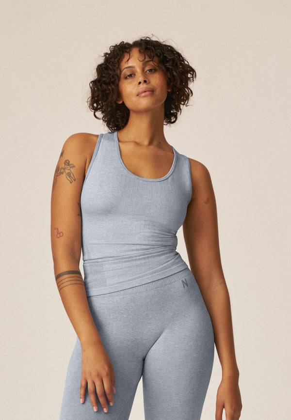 Naturana Sport Top - Raindrops Melange Fabrikverkauf