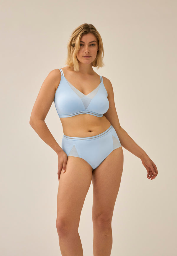 Naturana Clean Cut Panty mit Mesh-Details - Swimming Pool Kostenloser Versand