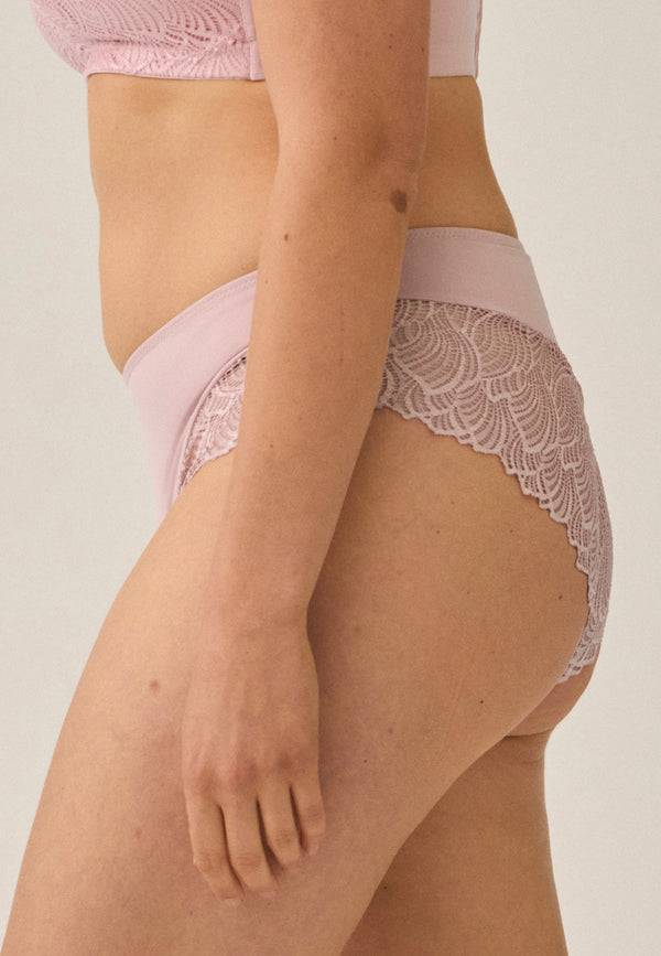 Naturana Panty mit Spitzendetails - Pink Rose Fabrikpreis