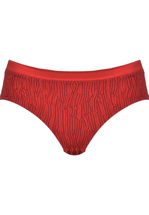 Naturana Softer Slip mit Glanzband - Negroni Print Rabatt