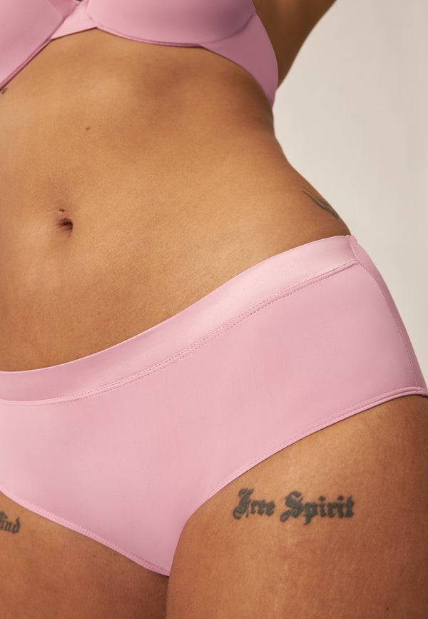 Naturana Softer Slip mit Glanzband - Smoked Orchid Flash Sale