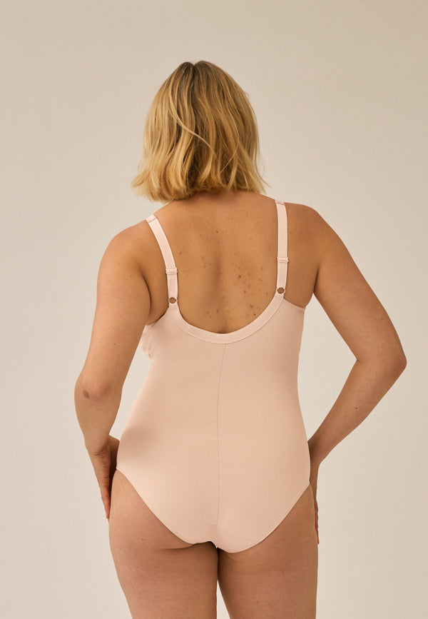 Naturana Minimizer Soft-Body mit Glanzband - Light Beige Preisnachlass