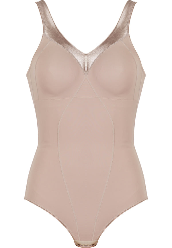 Naturana Minimizer Soft-Body mit Glanzband - Light Beige Preisnachlass