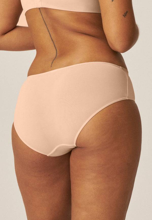 Naturana Softer Slip mit Glanzband - Light Beige Jubiläumsangebot